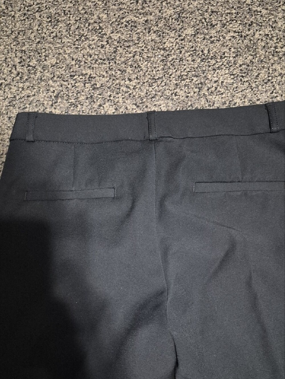 Banana Republic Ryan Black Tailored Straight-Leg Trousers - Picture 5 of 5